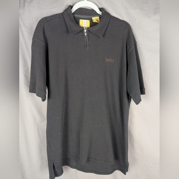 Mossimo 2XL polo with zipper brown - Picture 1 of 8